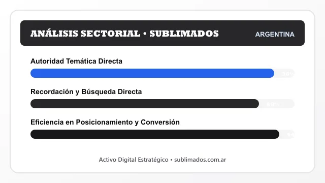 Análisis sectorial y posicionamiento estratégico para Sublimados